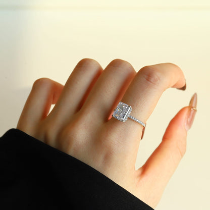 [Goodv]4.0 Carat Luxurious Engagement Ring