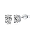 [Goodv]Oval Classic Dignified Elegant Earrings