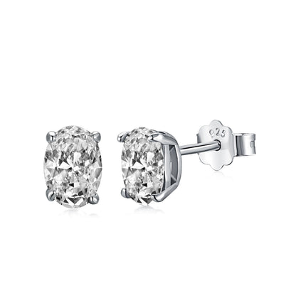 [Goodv]Oval Classic Dignified Elegant Earrings