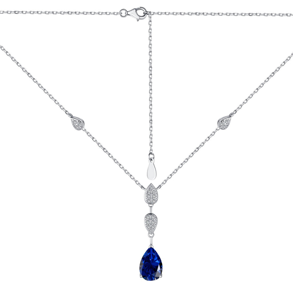 [Goodv]Dazzling Pear Cut Necklace