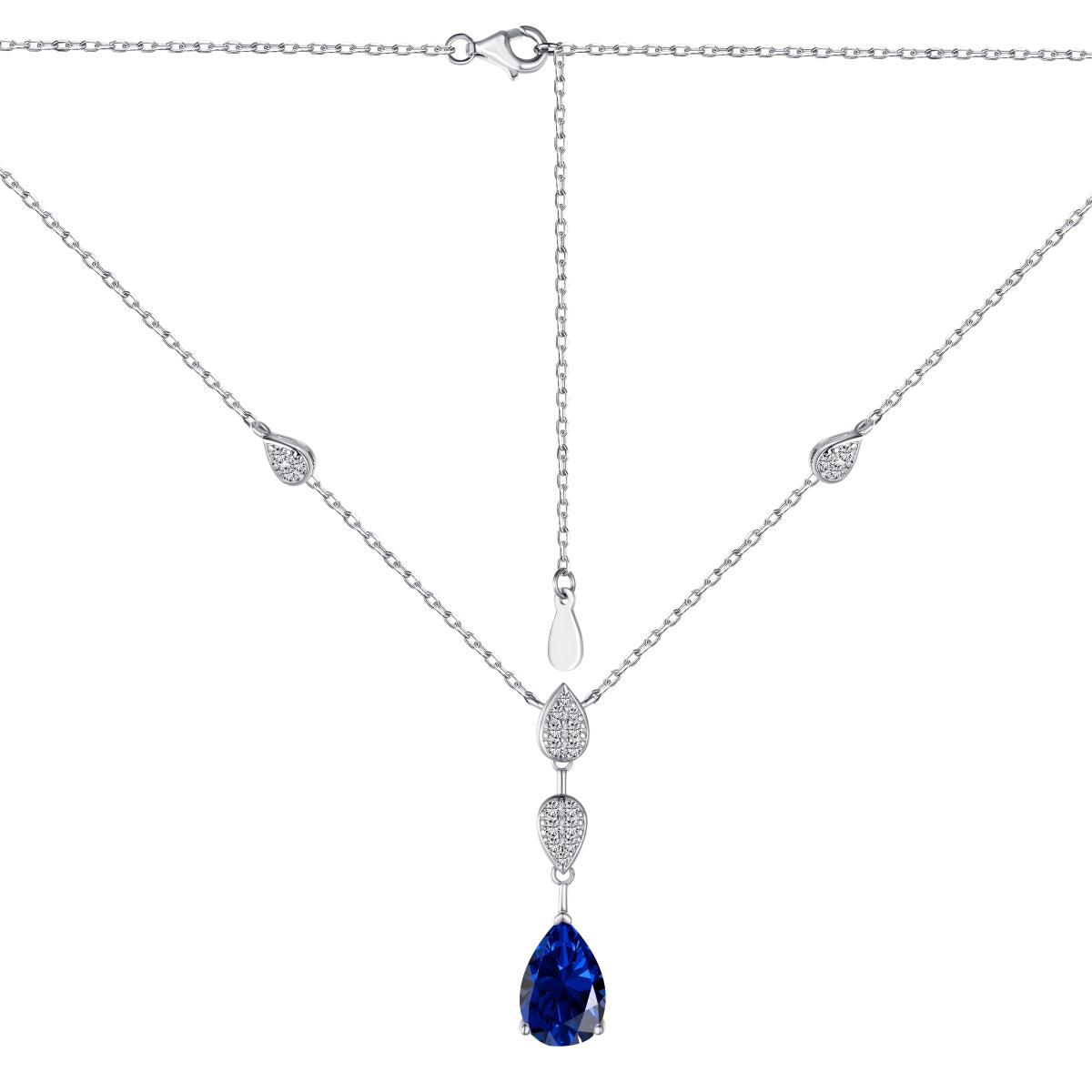 [Goodv]Dazzling Pear Cut Necklace