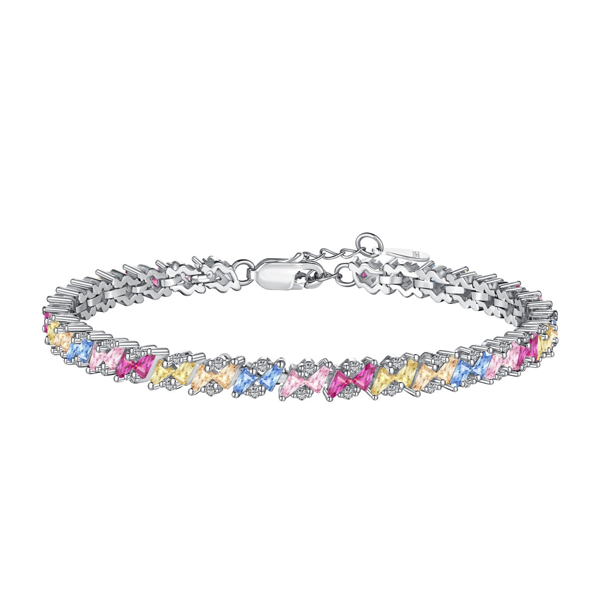 [Goodv]Ornate Sparkling Multi Cut Party Bracelet