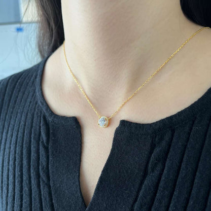 [Goodv]Luxurious Round Cut Necklace