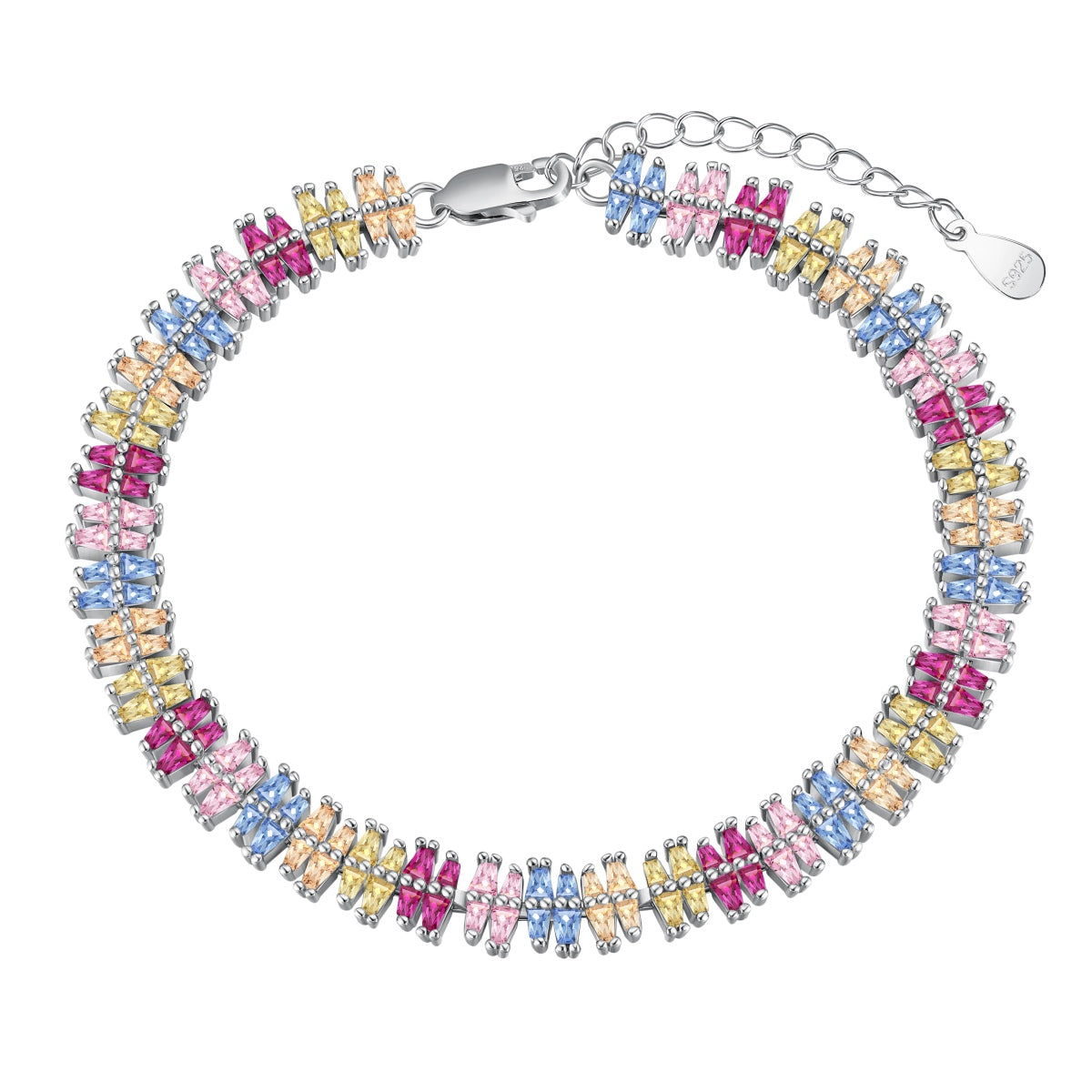 [Goodv] Bracelet de fête multi-coupes étincelant et exquis