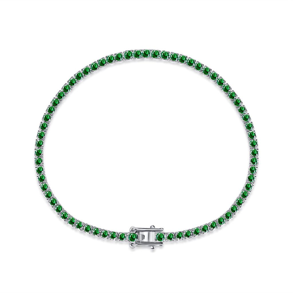 [Goodv] Bracelet quotidien éblouissant à coupe ronde colorée