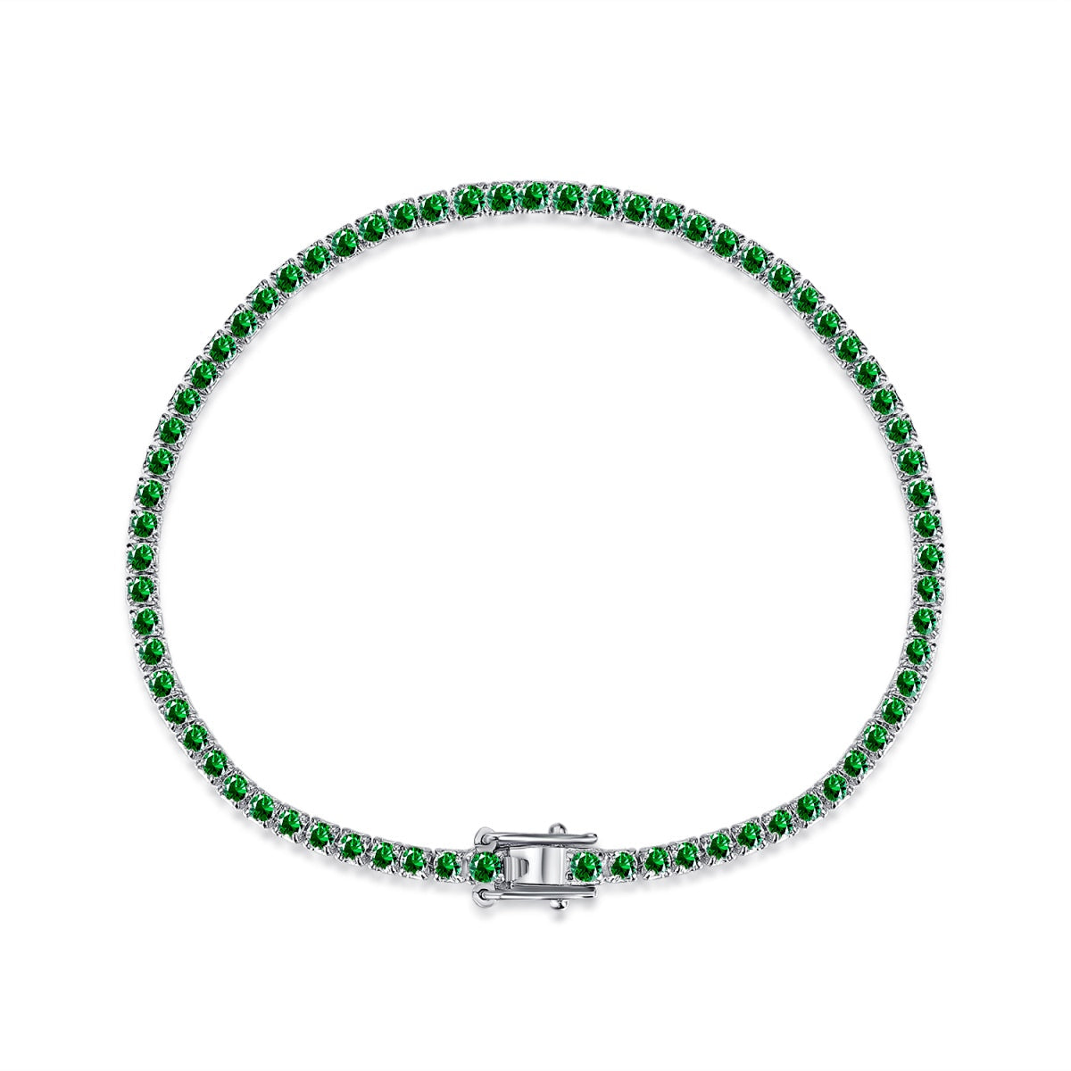 [Goodv] Bracelet quotidien éblouissant à coupe ronde colorée