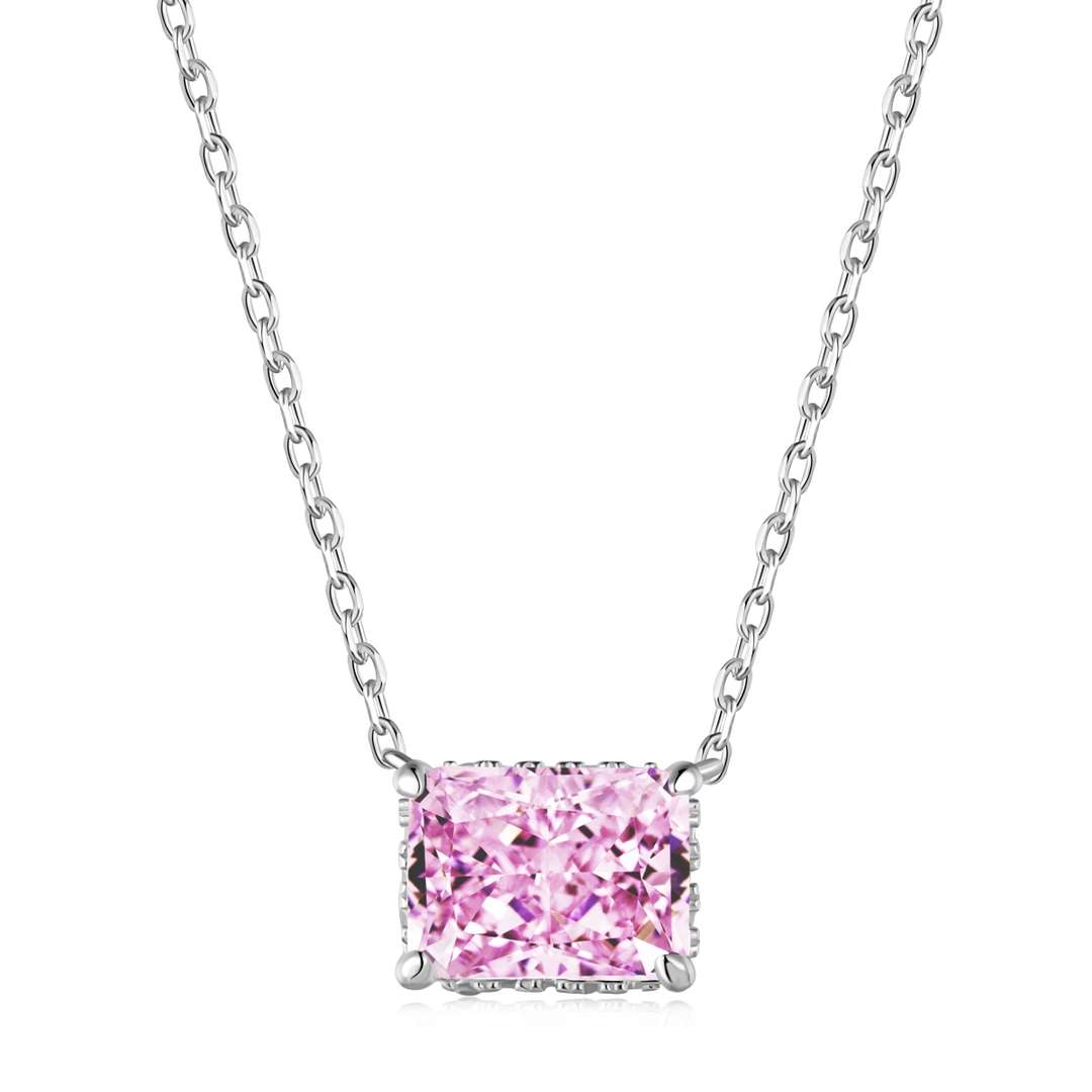 [Goodv]Luxurious Square Shape Colorful Necalack