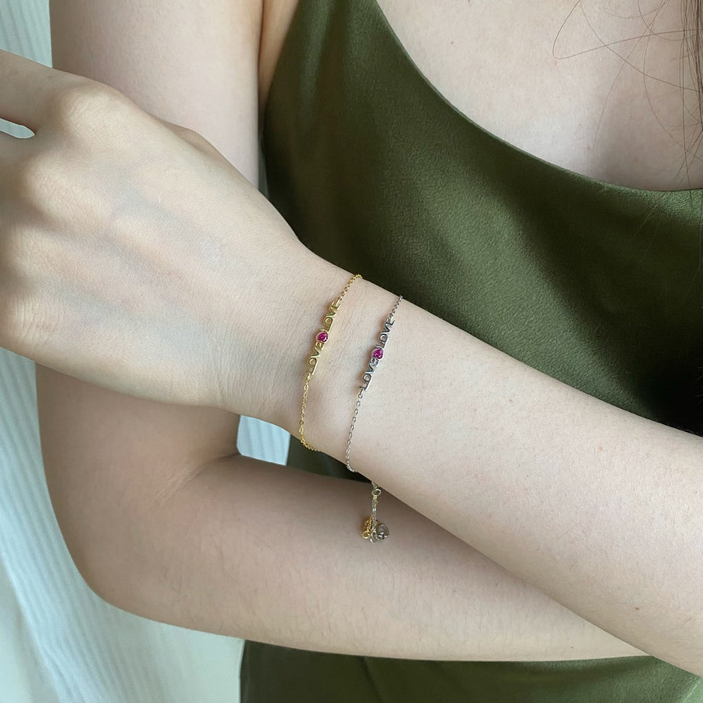 [Goodv] Bracelet d'amoureux romantique en forme de cœur