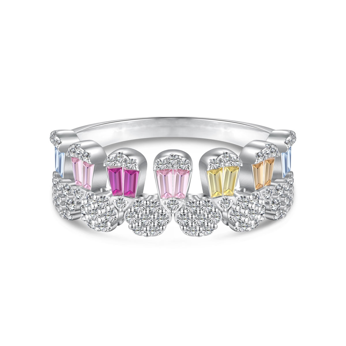 [Goodv] Superbe bague quotidienne à coupe radieuse