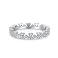 [Goodv]Elegant Resplendent Round Shape Party Ring