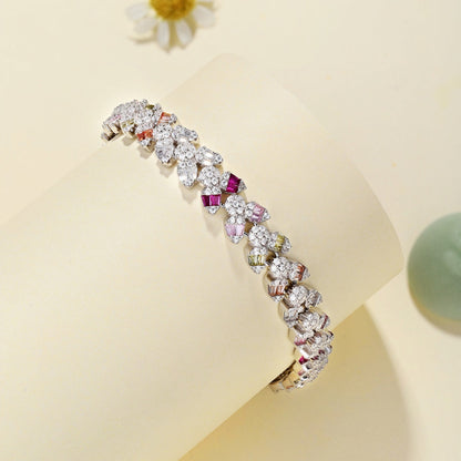 [Goodv]Dainty Exquisite Flower Shape Daily Bracelet