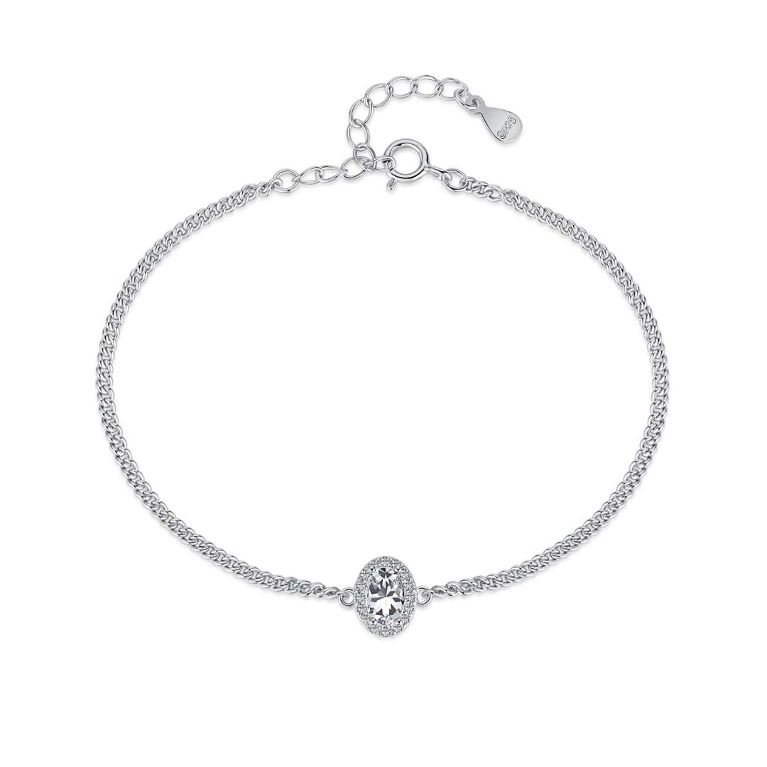 [Goodv]Exquisite Oval Shape Bracelet