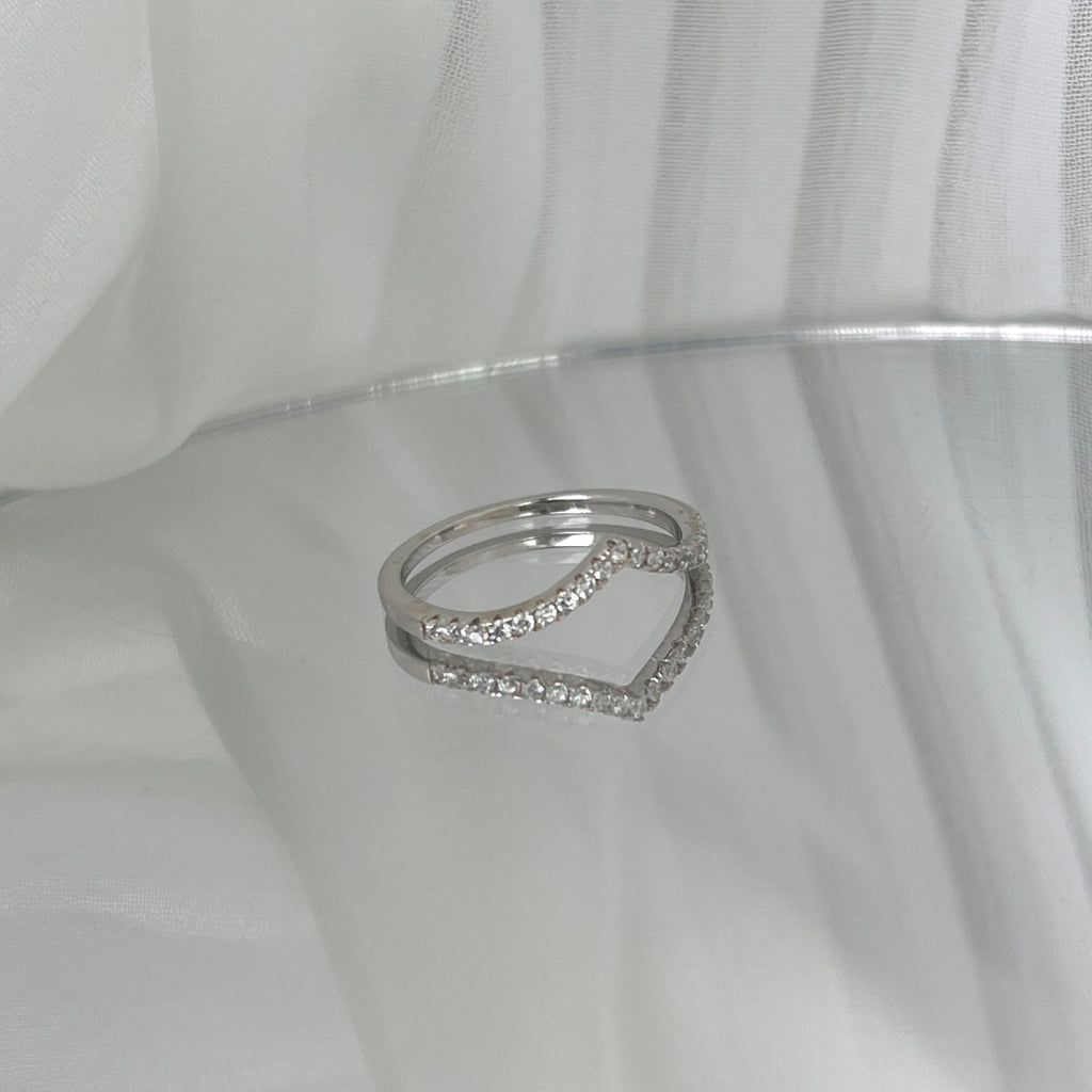 [Goodv]Elaborate Tennis Band Ring