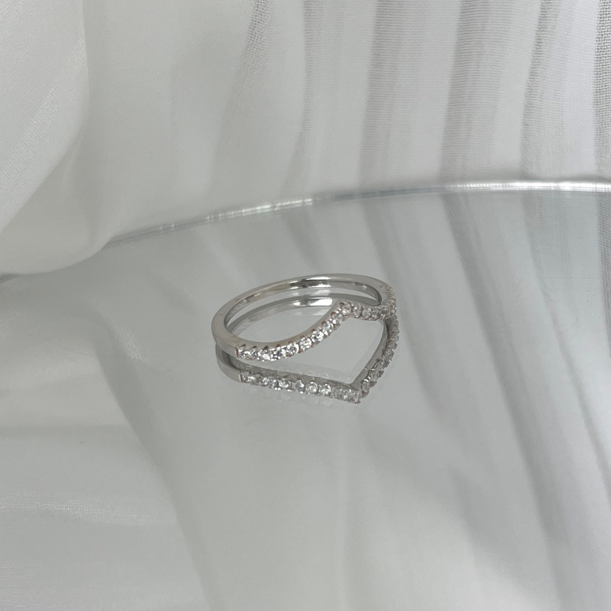 [Goodv]Elaborate Tennis Band Ring