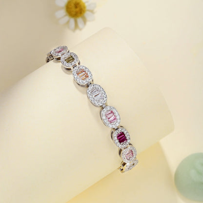 [Goodv]Exquisite Ornate Emerald Cut Daily Bracelet