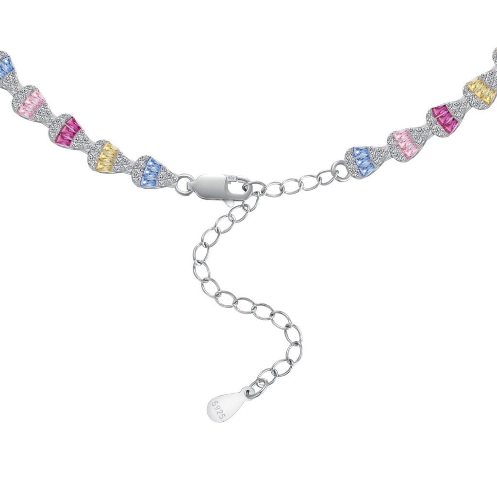 [Goodv]Radiant Colorful Rainbow Necklace
