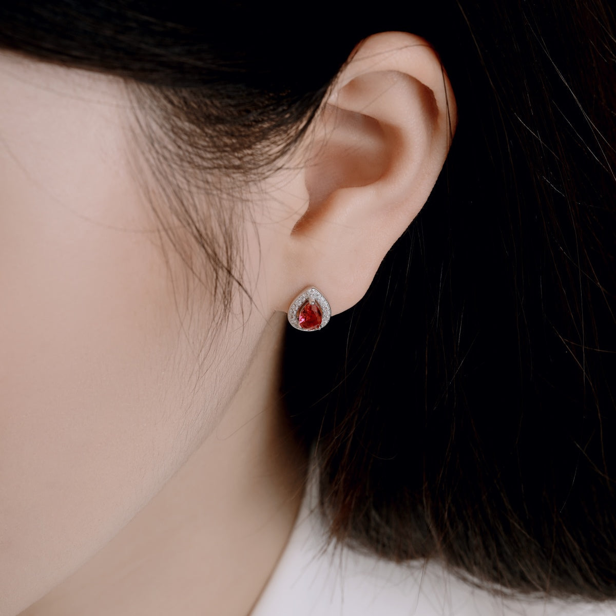 [Goodv]Luxurious Water Drop Shape Earrings