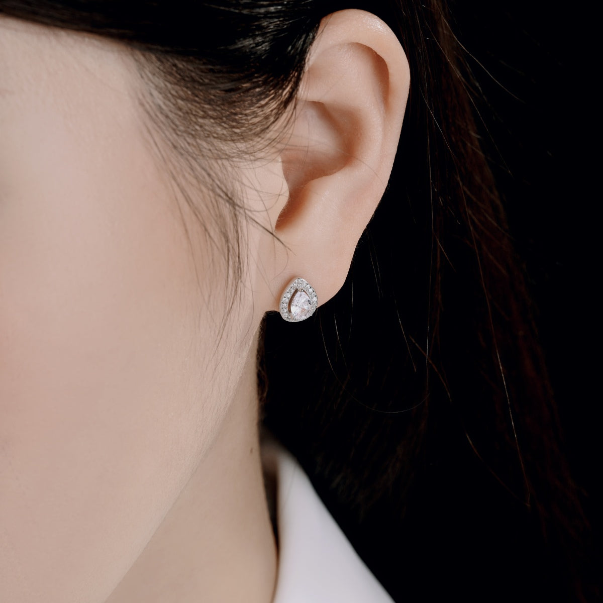 [Goodv]Luxurious Water Drop Shape Earrings