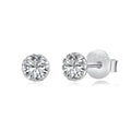 [Goodv]Sparkling Colorful Round Shape Earrings