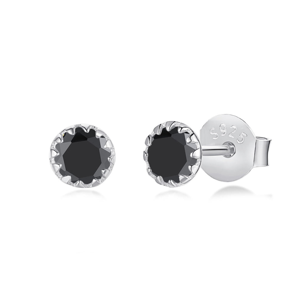 [Goodv]Sparkling Colorful Round Shape Earrings