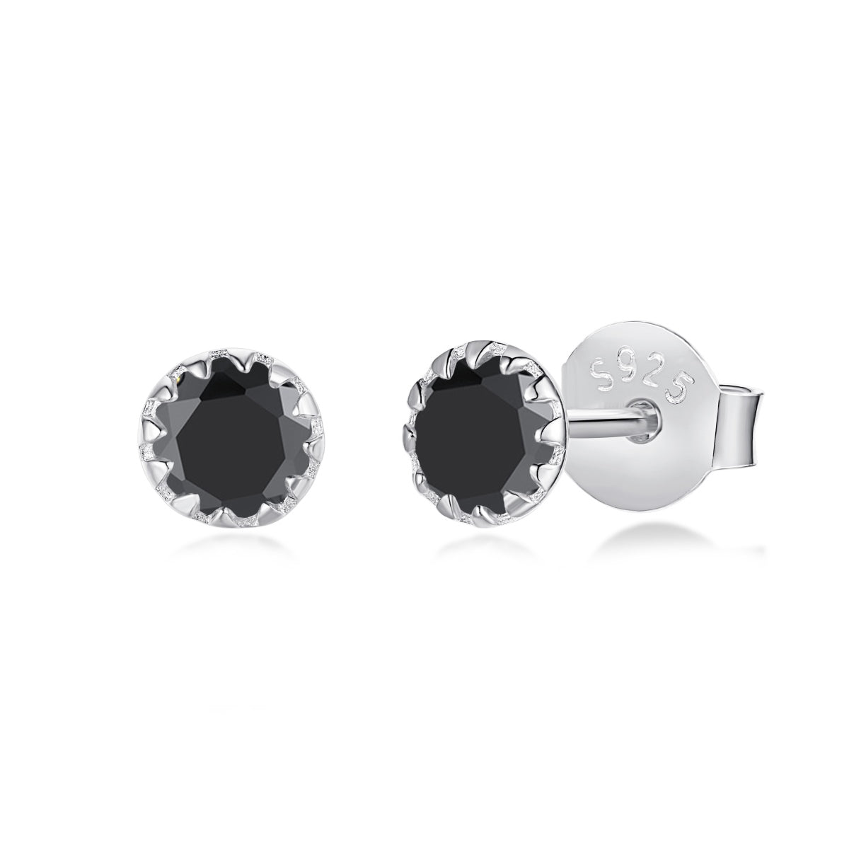 [Goodv]Sparkling Colorful Round Shape Earrings