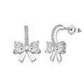 [Goodv]Exquisite Earrings With Heart-Shaped Bow Design