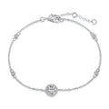 [Goodv]Dazzling Round Cut Shape Bracelet