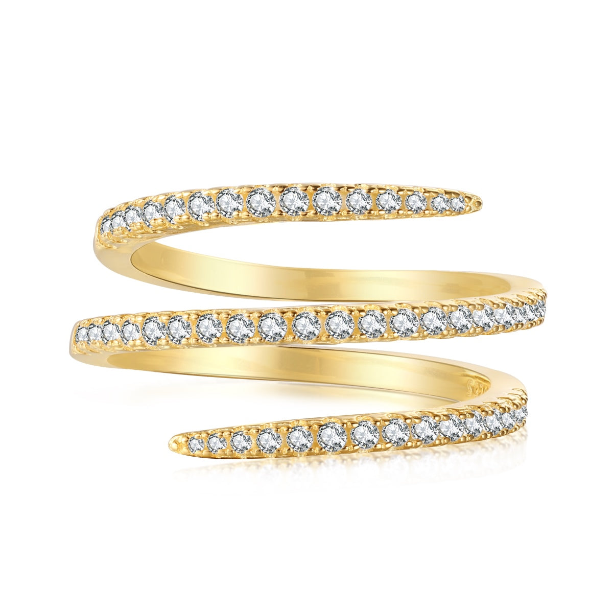 [Goodv]Unique Vibrant Entangle Daily Ring