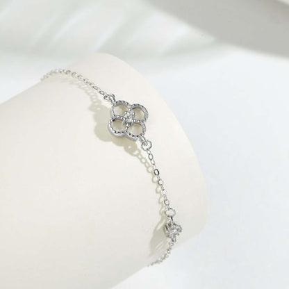 [Goodv]Delicate Four Leaf Clover Bracelet