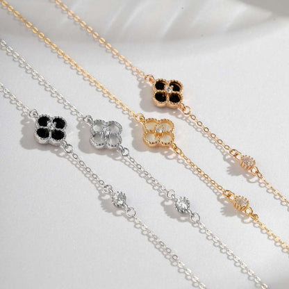 [Goodv]Delicate Four Leaf Clover Bracelet