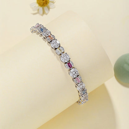 [Goodv]Dazzling Radiant Multi Cut Daily Bracelet