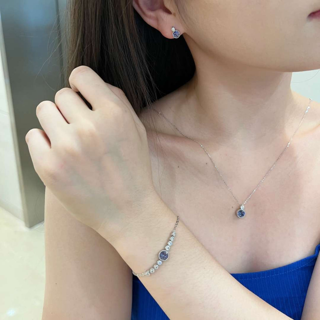 [Goodv] Bracelet luxueux en forme de cœur de l'océan
