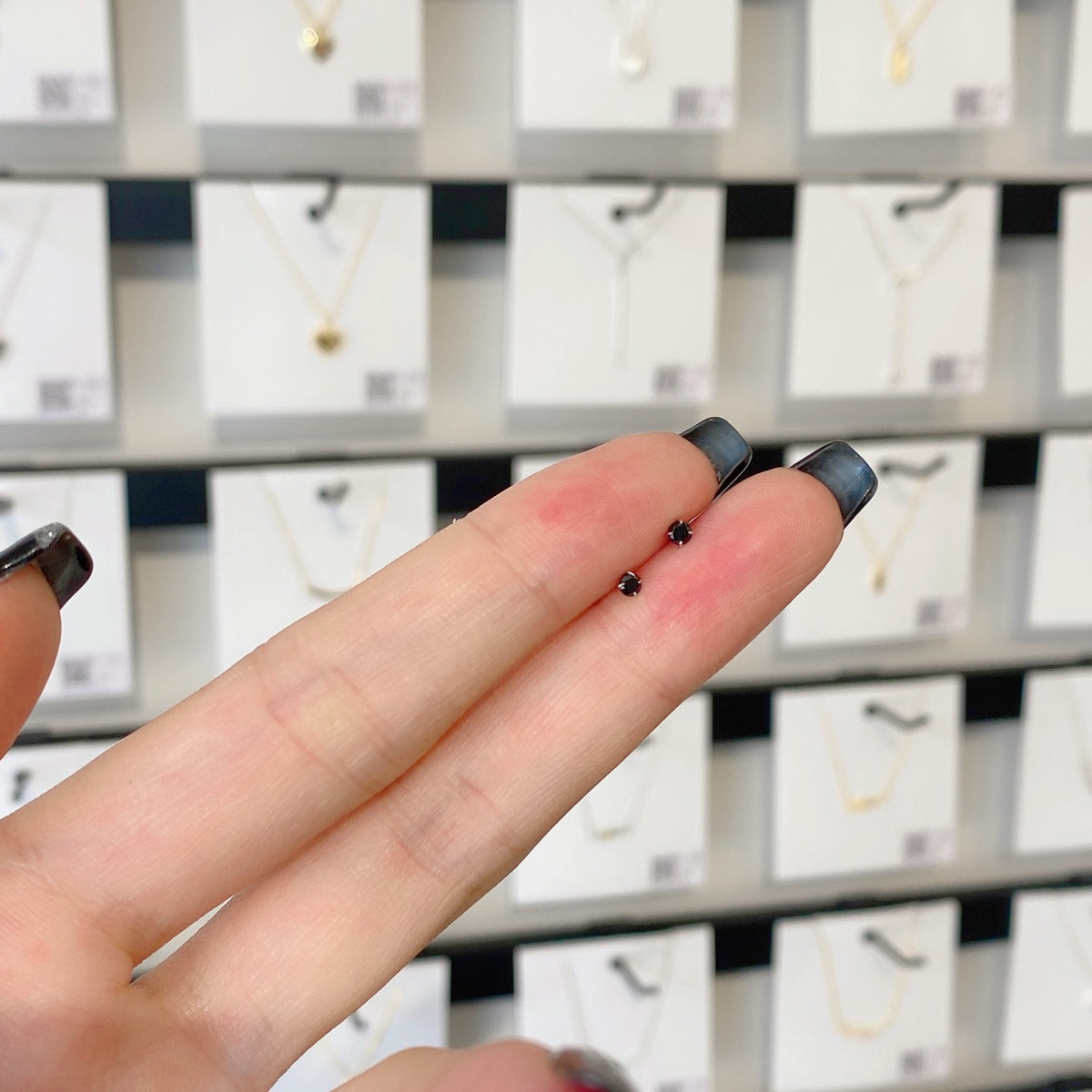 [Goodv]Delicate Solitaire Earrings