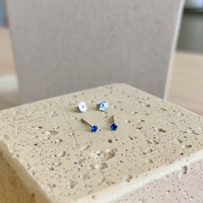 [Goodv]Delicate Solitaire Earrings