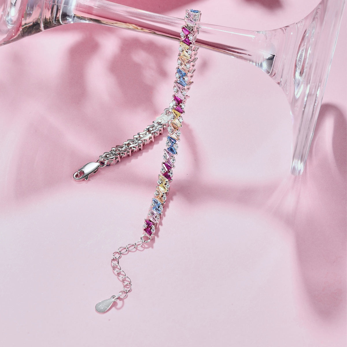 [Goodv] Bracelet de fête multi-coupes scintillant et orné
