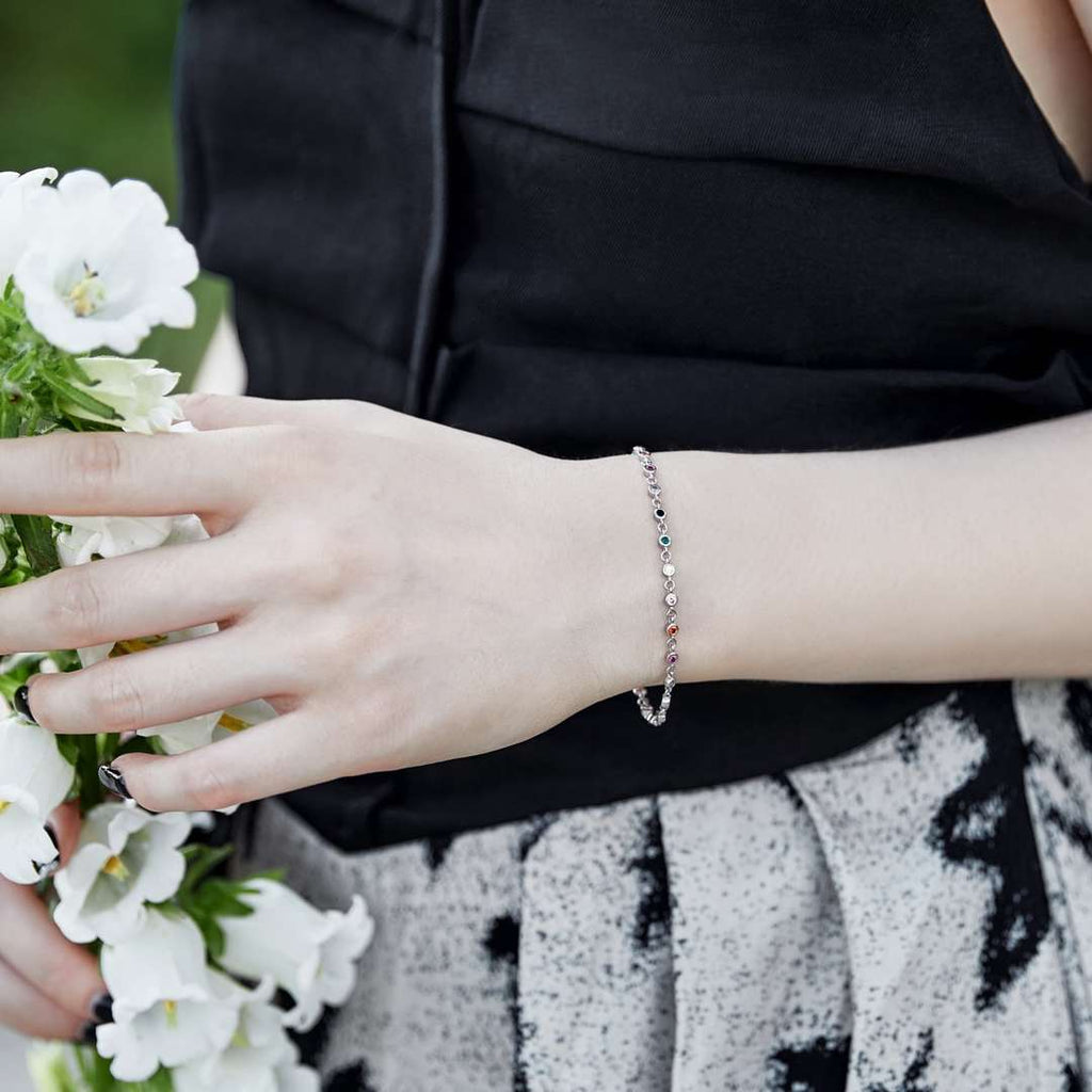 [Goodv]Colorful Bead Array Bracelet