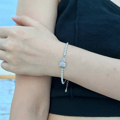 [Goodv]Dazzling Unique Multi Shape Lover Bracelet