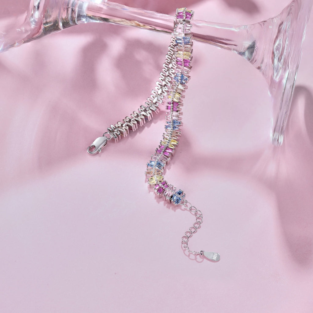 [Goodv] Bracelet de fête multi-coupes étincelant et exquis