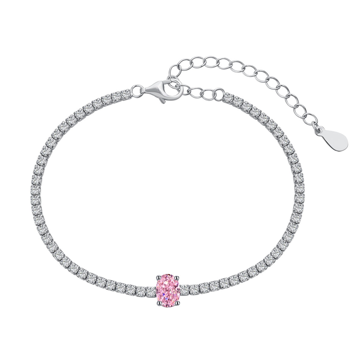 [Goodv] Bracelet quotidien exquis à taille ovale de 0,75 carat