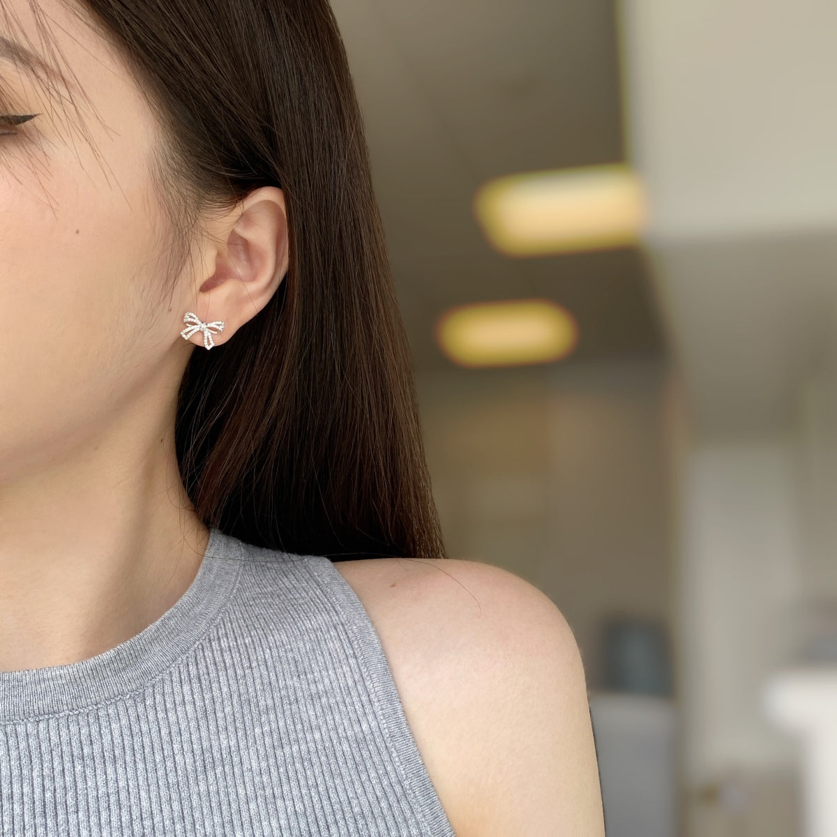 [Goodv]Boucles d'oreilles délicates en forme de nœud