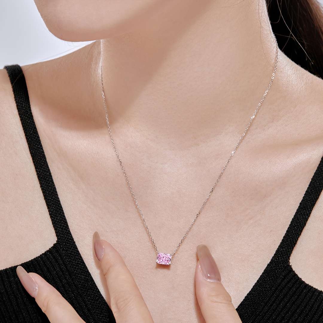 [Goodv]Luxurious Square Shape Colorful Necalack