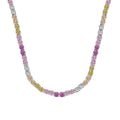 [Goodv]Delicate Colorful Tennis Necklace