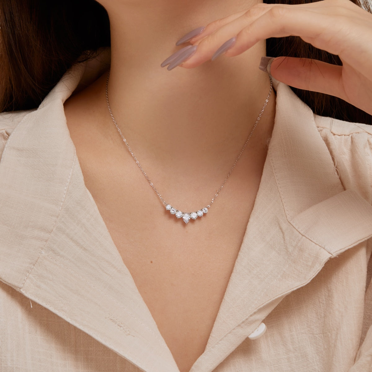 [Goodv] Collier délicat en forme de cœur coloré