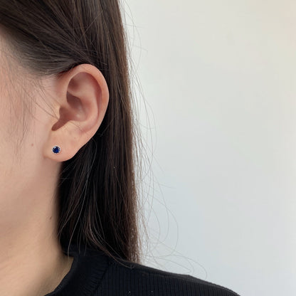 [Goodv]Sparkling Colorful Round Shape Earrings