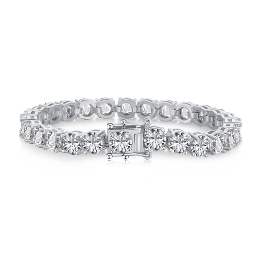 [Goodv]0.75 Carat Dazzling Round Cut Wedding Bracelet