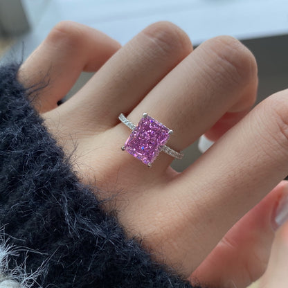 [Goodv]4.0 Carat Luxurious Engagement Ring