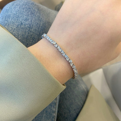 [Goodv] まばゆいばかりのロマンチックなハート型恋人ブレスレット