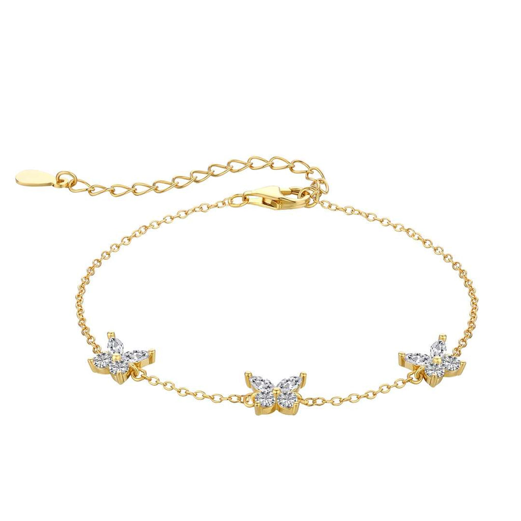 [Goodv]Collier en forme de papillon rayonnant
