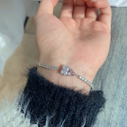 [Goodv]Dazzling Unique Multi Shape Lover Bracelet