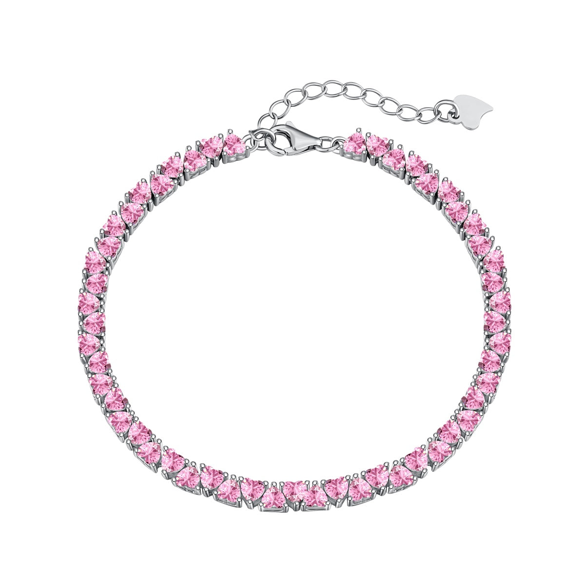 [Goodv] Bracelet amoureux éblouissant en forme de cœur romantique